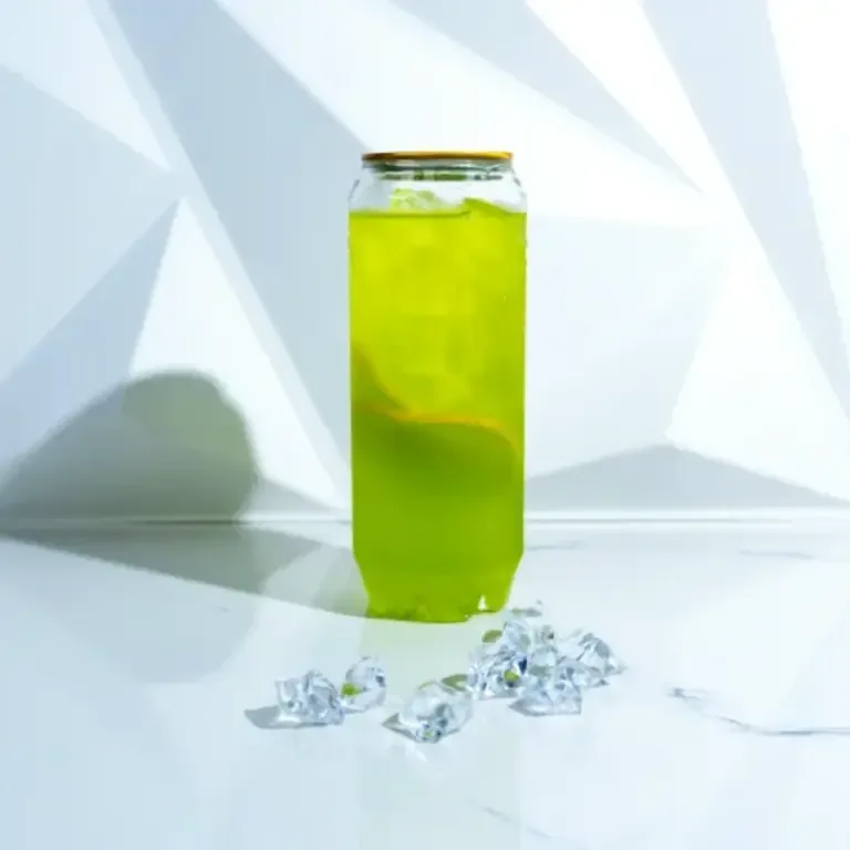 Drinking Bottle Plastic Juice Can A5