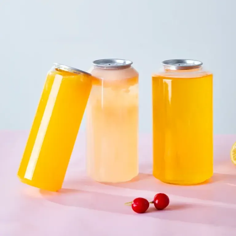 Clear Beverage Can