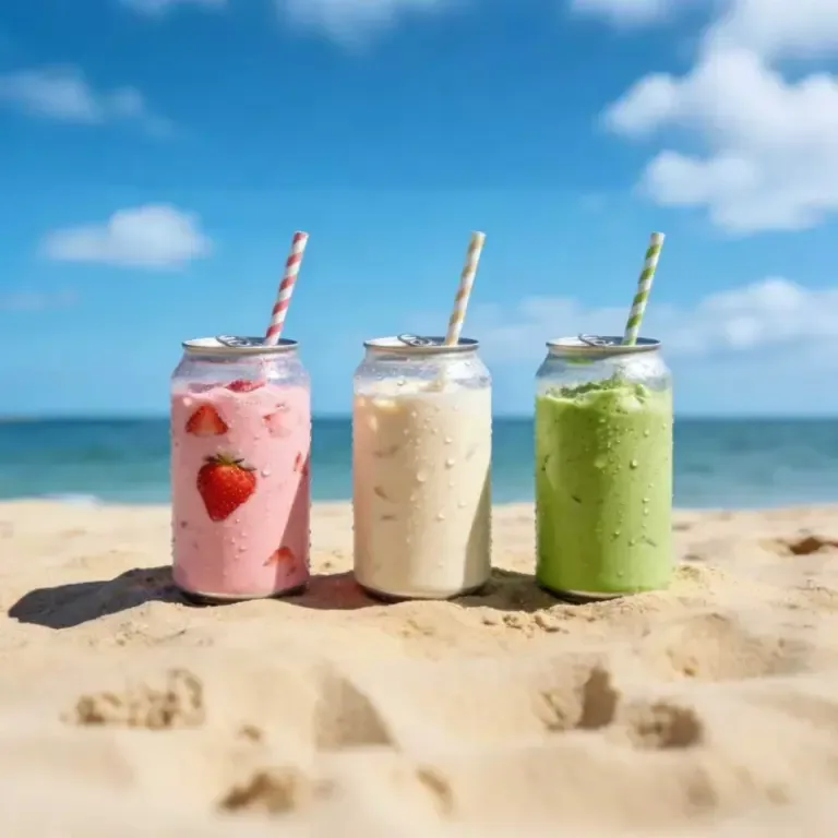Transparent Plastic Beverage Can