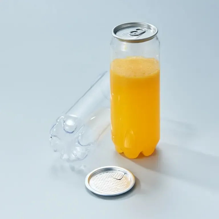 Transparent Plastic Can 3