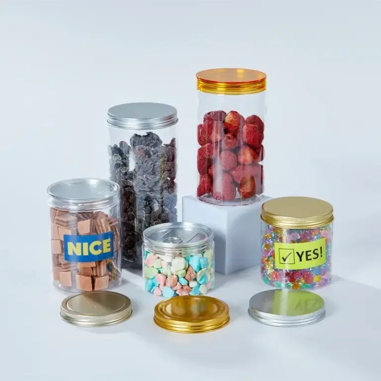 Clear Plastic Seale Jar 307